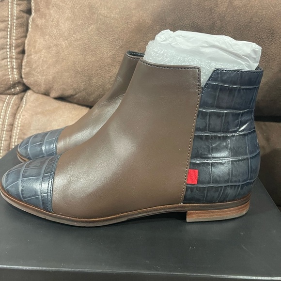 New nib Marc Joseph leather ankle boots low sz 6.5 m - Picture 3 of 6